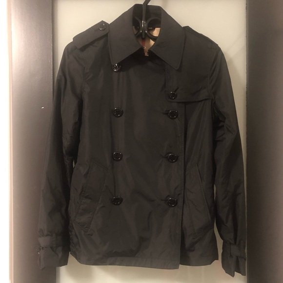 AUTHENTIC BURBERRY RAIN JACKET - Picture 1 of 8